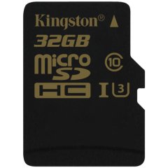 Kingston 32GB microSDHC Canvas Select 80R CL10 UHS-I Single Pack w/o Adapter EAN: 740617275841