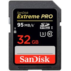 Памет SanDisk Extreme Pro SDHC 32GB - 95MB/s V30 UHS-I U3