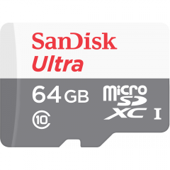 Памет SanDisk Ultra Android microSDXC 64GB 48MB/s Class 10 UHS-I