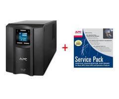 APC Smart-UPS C 1500VA LCD 230V + APC Service Pack 3 Year Warranty Extension (for new product