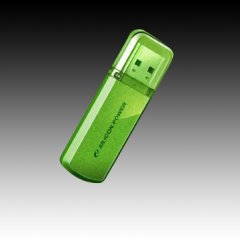 Silicon Power USB 2.0 drive HELIOS 101 8GB Apple Green