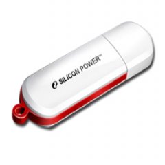 Silicon Power USB 2.0 drive LuxMini 322 8GB White