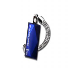 SILICON POWER 8GB USB 2.0 Touch 810 Blue