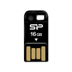 SILICON POWER 8GB USB 2.0 Touch T02 Черен