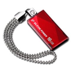 SILICON POWER 16GB USB 2.0 Touch 810 Red