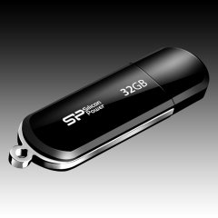 Silicon Power USB 2.0 drive LuxMini 322 32GB Black