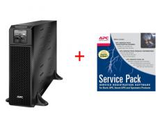 APC Smart-UPS SRT 5000VA 230V + APC Service Pack 3 Year Warranty Extension (for new product