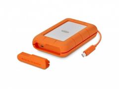 Lacie 4TB Rugged Thunderbolt & USB 3.1 Type C w integrated cable