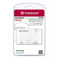 Transcend Multi-Card Reader P8 (White)