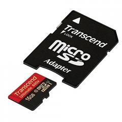 Transcend 16GB micro SDHC UHS-I Ultimate (with adapter