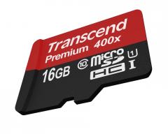 Transcend 16GB micro SDHC UHS-I Premium (with adapter