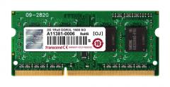 Transcend 2GB 204pin SO-DIMM DDR3L 1600 1Rx8 256Mx8 CL11 1.35V