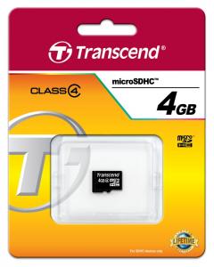 Transcend 4GB microSDHC (No Box & Adapter