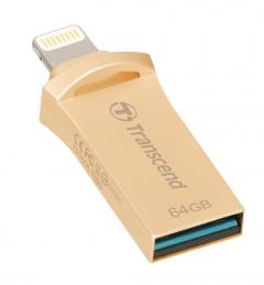 Флаш памет Transcend 64GB JetDrive Go 500 for APPLE Lightning/USB 3.1 Gen 1 Type A