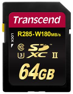 Памет Transcend 64GB SDHC Class 10 UHS-II U3 Card