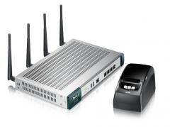 ZyXEL UAG2100 Unified Access Gateway: Wireless Dual Radio (802.11 a/b/g/n) HotSpot solution with