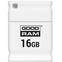 GOODRAM USB 2.0; 16GB; white; Read:20MB/s; Write:5MB/s