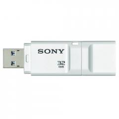 Sony New microvault 32GB Click white USB 3.0 + Keychain Ghostbusters