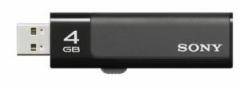 Sony 4GB USB Ultra Mini Black + stickers