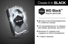 HDD 4TB WD Black 3.5 SATAIII 64MB 7200rpm (5 years warranty)