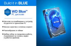 SSHD 4TB + 8GB WD Blue SSHD 3.5 SATAIII 64MB (3 years warranty)
