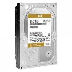 HDD 6TB SATAIII WD Gold 7200rpm 128MB for servers (5 years warranty)