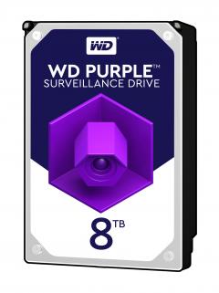 HDD 8TB SATAIII WD Purple 128MB for DVR/Surveillance (3 years warranty)
