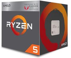 AMD CPU Desktop Ryzen 5 4C/8T 2400G (3.9GHz