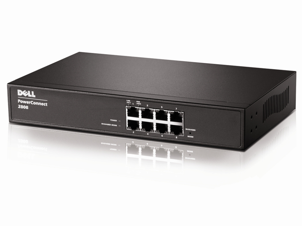 Dell PowerConnect 2808 Web-Managed Switch 210-27775 | Суичове