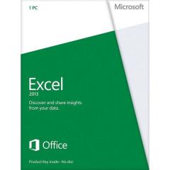 Excel 2013 32-bit/x64 English Medialess