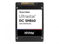 WESTERN DIGITAL Ultrastar DC SN840 NVMe SSD 6400GB 2.5inch 15.0MM PCIe TLC RI-3DW/D BICS4 ISE -