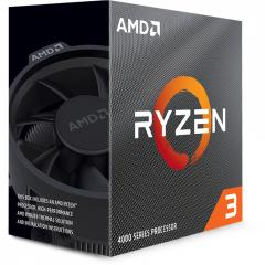 AMD CPU Desktop Ryzen 3 4C/8T 4100 (3.8/4.0GHz Boost