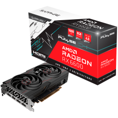 Sapphire Video Card AMD Radeon RX-6600 8GB DDR6 128bit