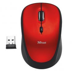 TRUST Yvi Wireless Mini Mouse Red