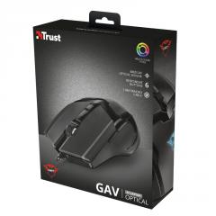 TRUST GXT 101 Gav Gaming Mouse Black