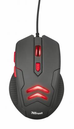 TRUST Ziva Gaming Mouse with mouse pad