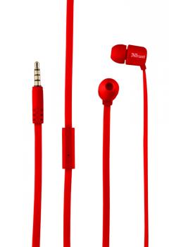 TRUST Duga In-Ear Headphones - red