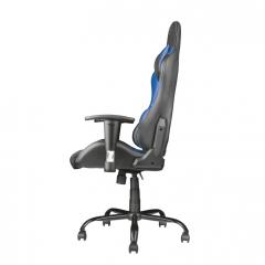 TRUST GXT 707B Resto Gaming Chair - blue + GXT 260 Cendor Headset Stand