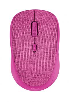 TRUST Yvi Fabric Wireless Mouse - pink