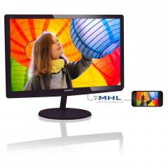 Philips 21.5 LED-backlit LCD monitor 1920x1080 FullHD 16:9 5ms 250cd/m2 20 000 000:1
