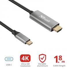 TRUST Calyx USB-C to HDMI Cable