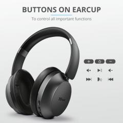 TRUST Eaze Bluetooth Wireless Headphones