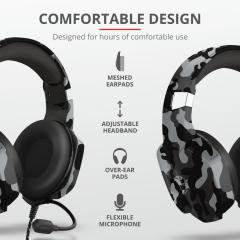 TRUST GXT 323K Carus Gaming Headset Black Camo
