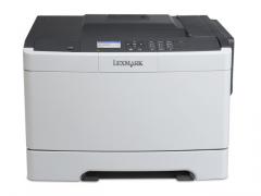 Color Laser Printer Lexmark CS410n - A4; 1200 x 1200 dpi;4800 CQ; 30 ppm; 256 MB; capacity: 250