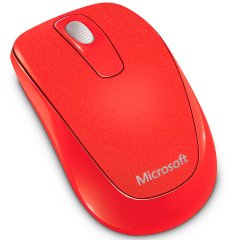 Microsoft Wireless Mobile Mouse 1000 USB ER English Flame Red Retail