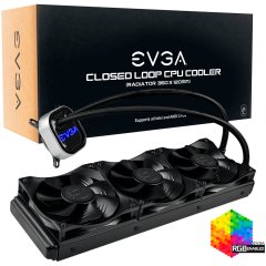 EVGA CLC 360mm All-In-One RGB LED CPU Liquid Cooler