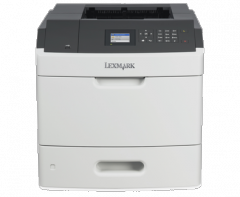 Mono Laser Printer Lexmark MS817dn Duplex; A4; 1200 x 1200 dpi; 52 ppm; 512 MB; capacity: 650