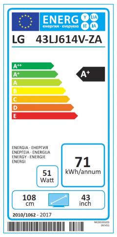 LG 43LJ614V