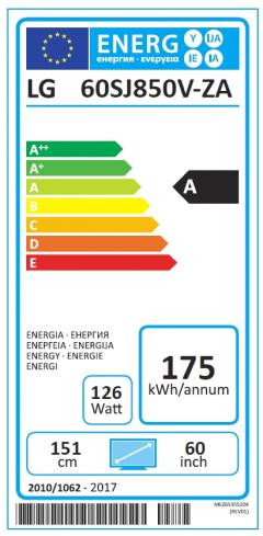 LG 60SJ850V