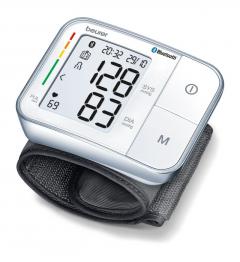 Beurer BC 57 BT Wrist blood pressure monitor; risk indicator; arrhythmia detection; bluetooth